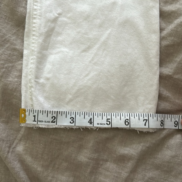 RAG & BONE Nina High-Rise Flare - Optic White. Size 25X28 - Picture 8 of 10